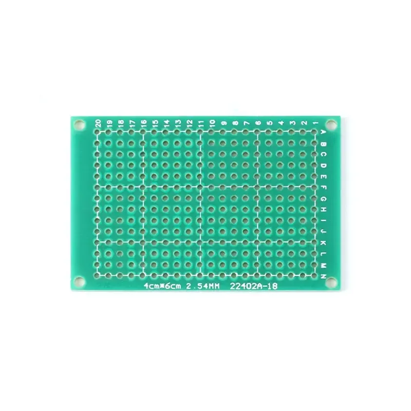 5PCS 2.54mm 2*8 3*7 4*6 5*7 7*9 9*15 CM Single Face PCB Prototype Diy Universal Printed Circuit PCB Board Protoboard For Arduino