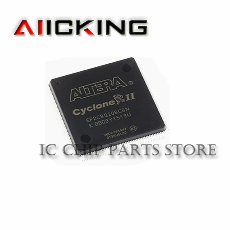 

EP2C8Q208C8N 4PCS/Lot QFP-208 FPGA Cyclone® II Family 8256 Cells 402.58MHz 90nm Technology 1.2V 208Pin Original Ic Chip In Stock