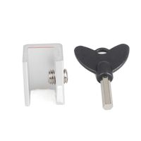 Sliding Adjustable Baby Safety Window Lock Aluminum Alloy Cabinet Lock Child Protection