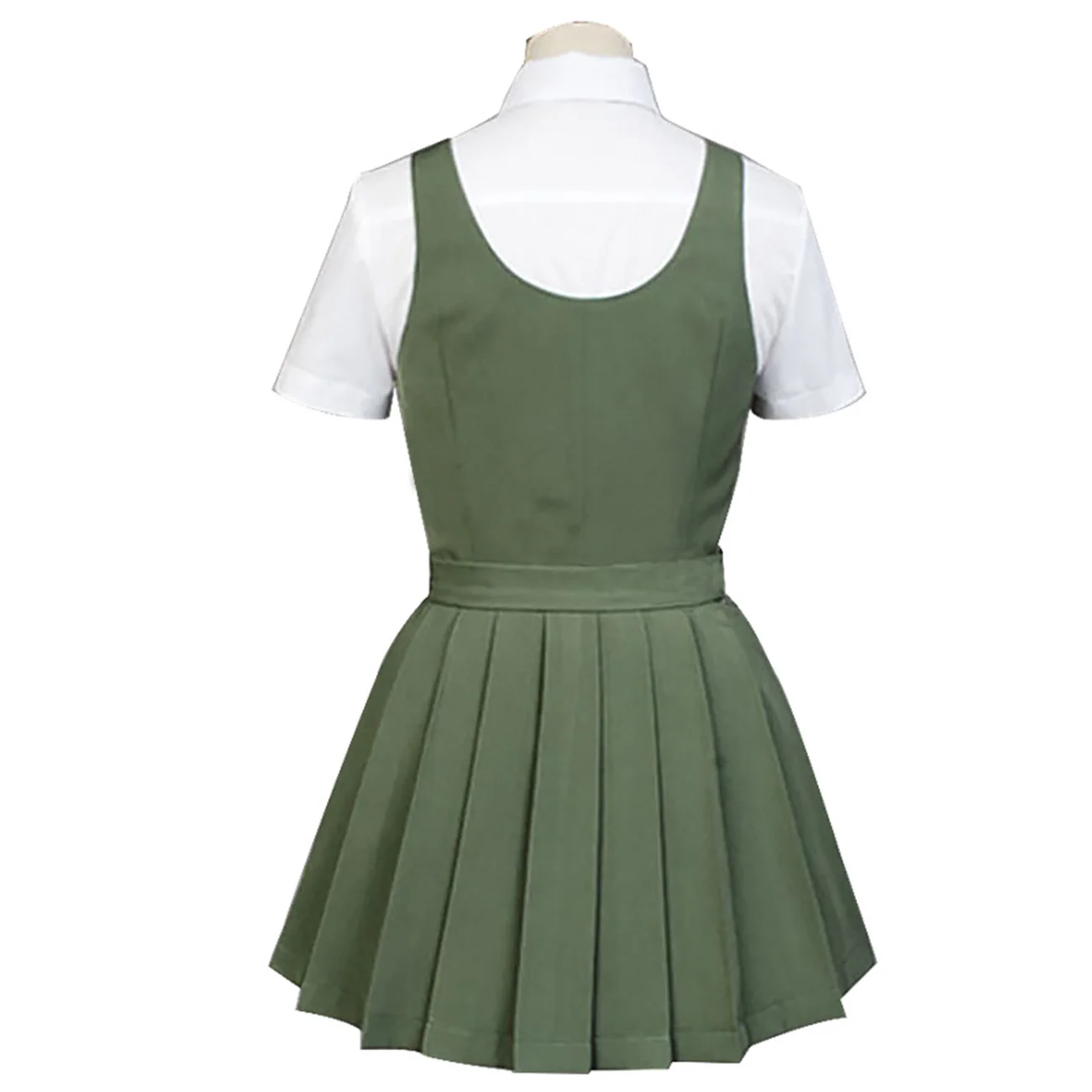 Game Cos Koizumi Mahiru Cosplay Costume Party Uniform Full Set Female Green JK Suit