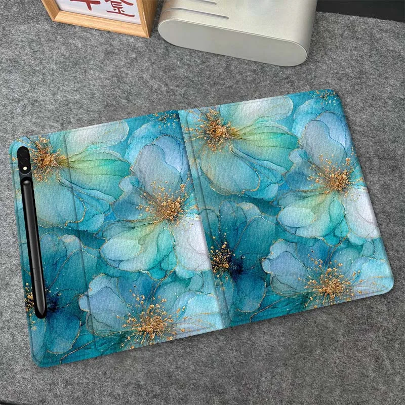 

Colored Balloon Flower Texture Gift For Samsung Galaxy Tab S10 S9 S8 S7 FE Lite Soft Flexible Support Tablet Case