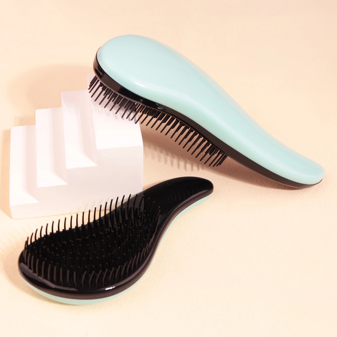 2 Pcs Large and Small Hair Combs，Lightweight Hair Brush for Women & Men，Comb for Curly Hair, Straight, Dry, Fine and Thick Hair