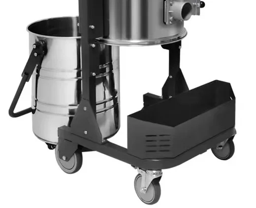 Industrial Wet Dry Vacuum Cleaners 100L Capacity for Workshop Coolant Recovery and Construction Debris Cleaning 110V 220V