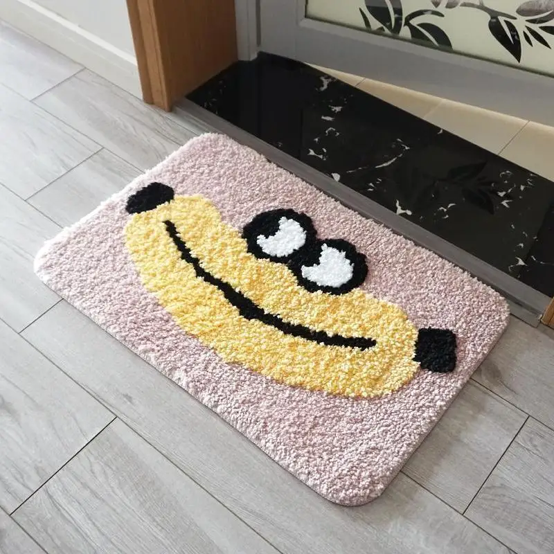 Polyester Doormat Rug carpet Mat Footpad Anti-slip Cushion Entrance Kitchen Bedroom balcony toilet 40x60cm