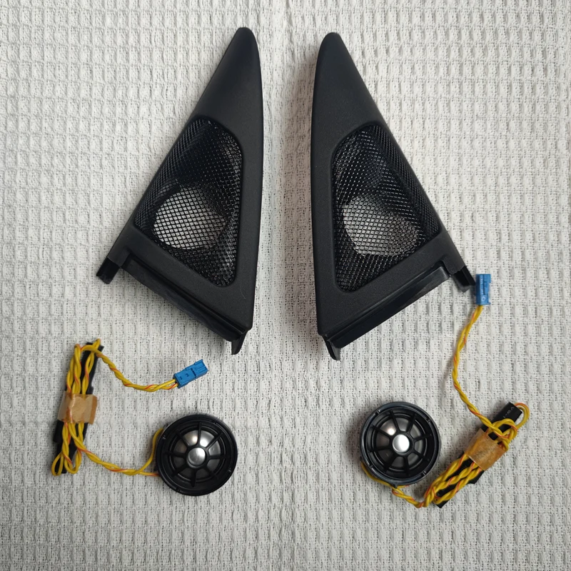Car Left Right Side Door Tweeter Cover For BMW 3 Series E92 2005-2012 Car Door Speaker Hifi System Upgrade Set Speakers Update