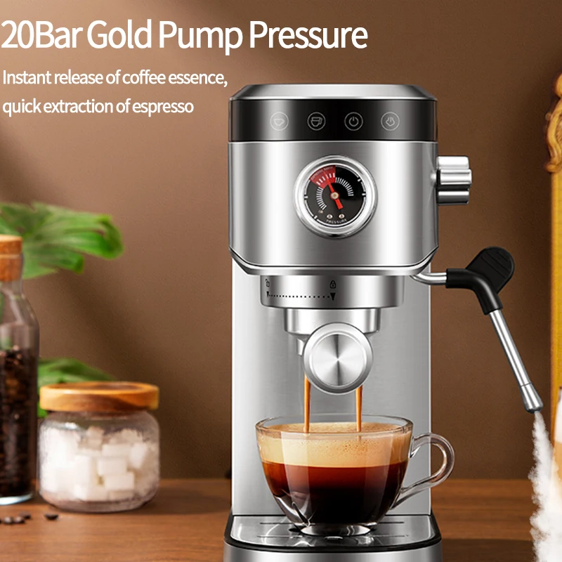 TABELL ekspres do kawy półautomatyczne ekspresy do kawy Espresso w ofercie włoski elektryczny ekspres do kawy mleko spienione urządzenie domowe