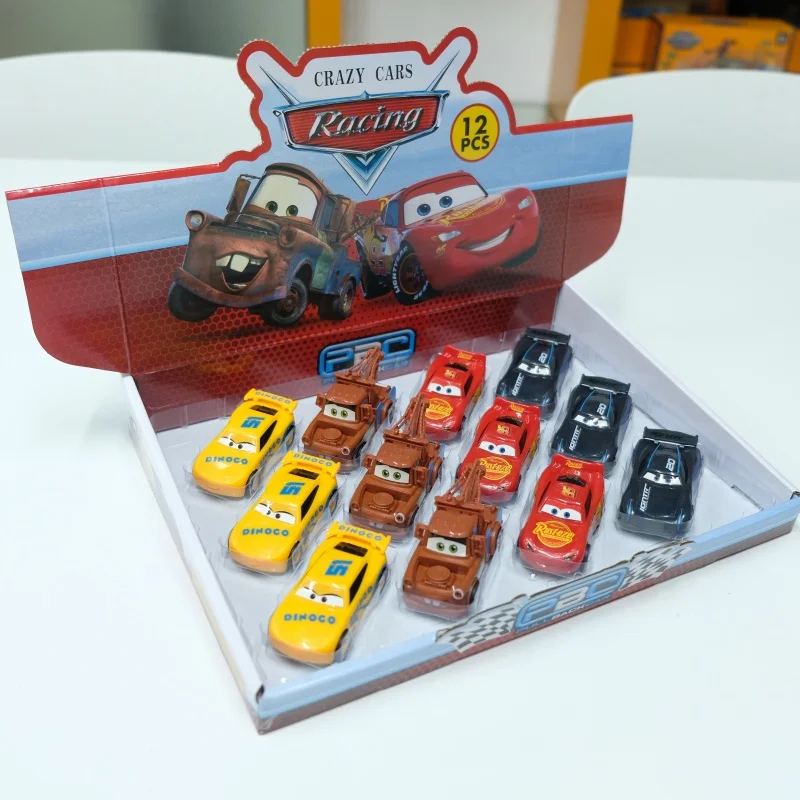 

Молния Маккуин Шторм дядя Chomper гоночный игрушечный набор новые автомобили компактный скользящий комбинированный АБС-пластик игровой автомобиль подарок на день рождения