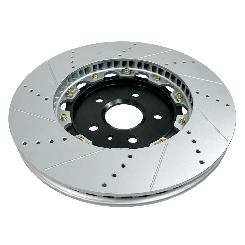 355MM 32MM Drilled Black Hat Floating Brake Disc For Front Chevrolet Camaro