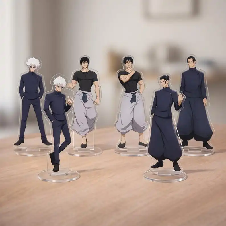 

Jujutsu Kaisen Acrylic Stand Fushiguro Megumi Gojo Satoru Acrylic Model Anime Desk Ornament Anime Game Collection Toy Gift