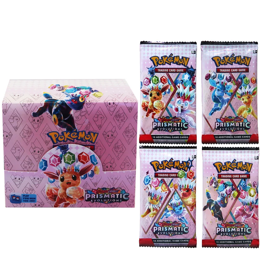 

324 шт. Pokemon TCG: Sword & Shield Vivid Voltage Card Mini Booster Pack Unweighed New Factory Sealed Pokemon Card Game Prismatic