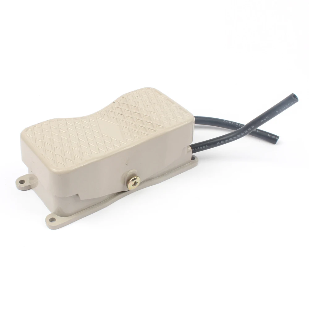 Pedal de Control de pie, interruptor inverso de 250V, 380V, 10A, 15A, motor trifásico de doble control