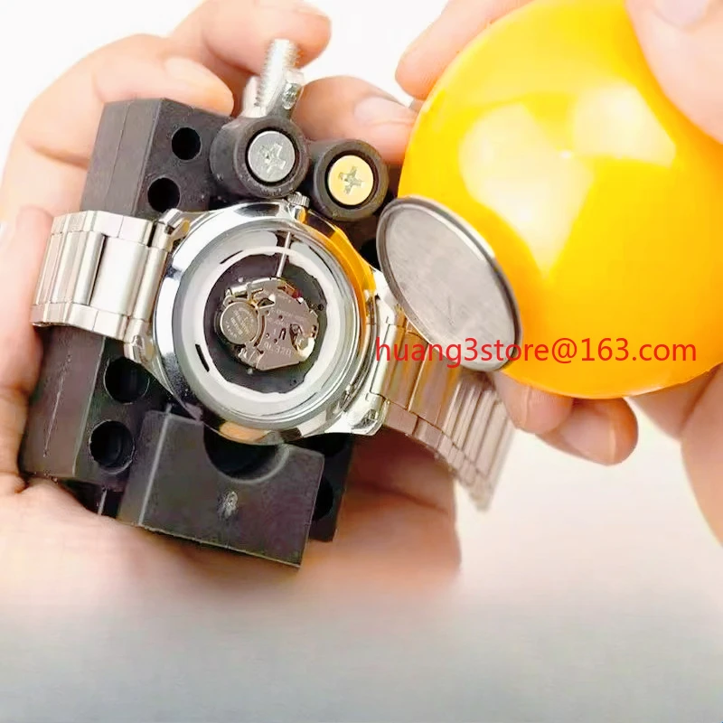 أداة إصلاح الساعة، كرة مطاطية لا تترك علامات، فتاحة ساعة ثابتة لا تضر فتاحة الغطاء الخلفي للساعة