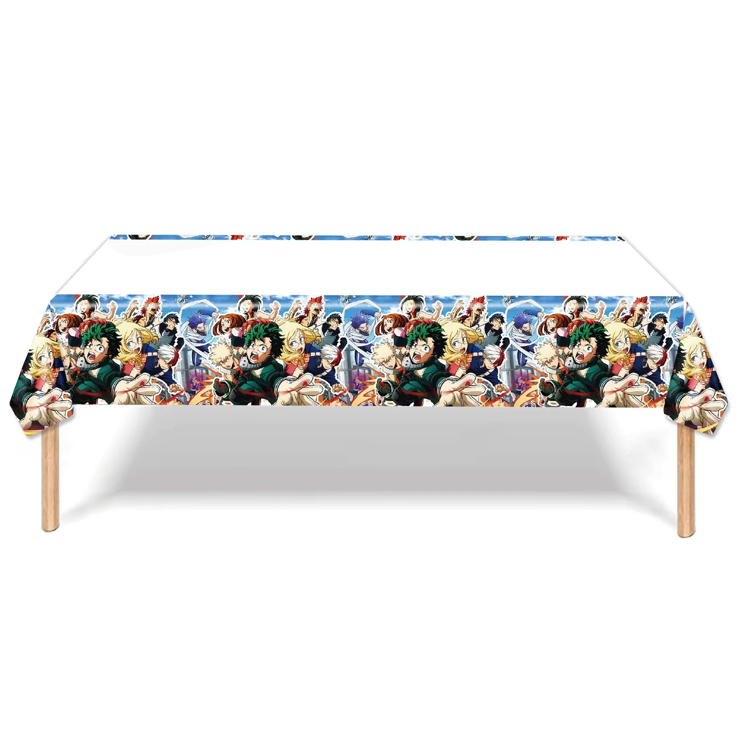 My Heroed Academia Birthday Party Decoration Tableware Kit Plate Balloon Keychin Boy Party Favor Gift Baby Shower Event Supplies view 6