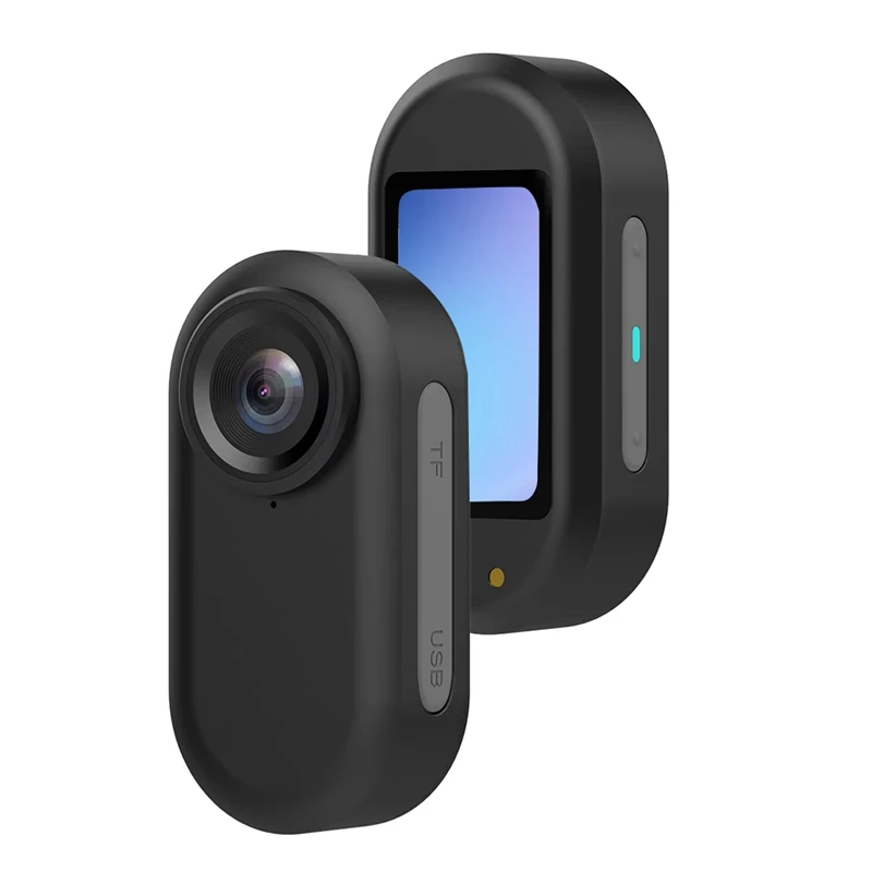 Mini Thumb Camera 1080P Pet Camera Dash Body Cam With Battery Case, Loop Recording Motion Detector Vlog Camera