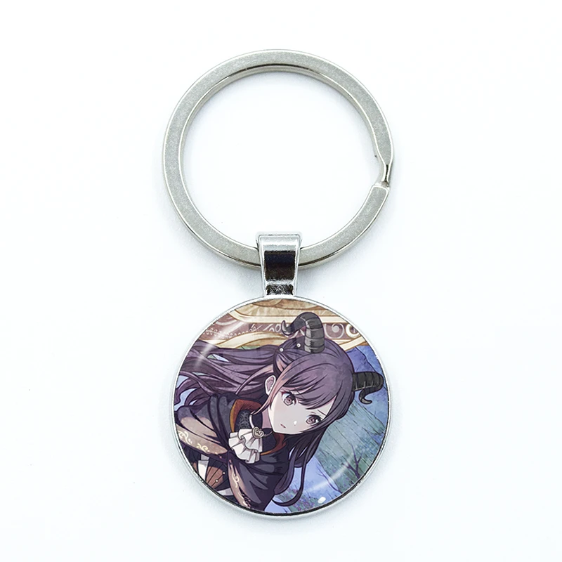 Project SEKAI Anime Shinonome Ena Enanan Glass Dome Pendant Keychain Jewelry Charm Bag Souvenir Key Ring Gift