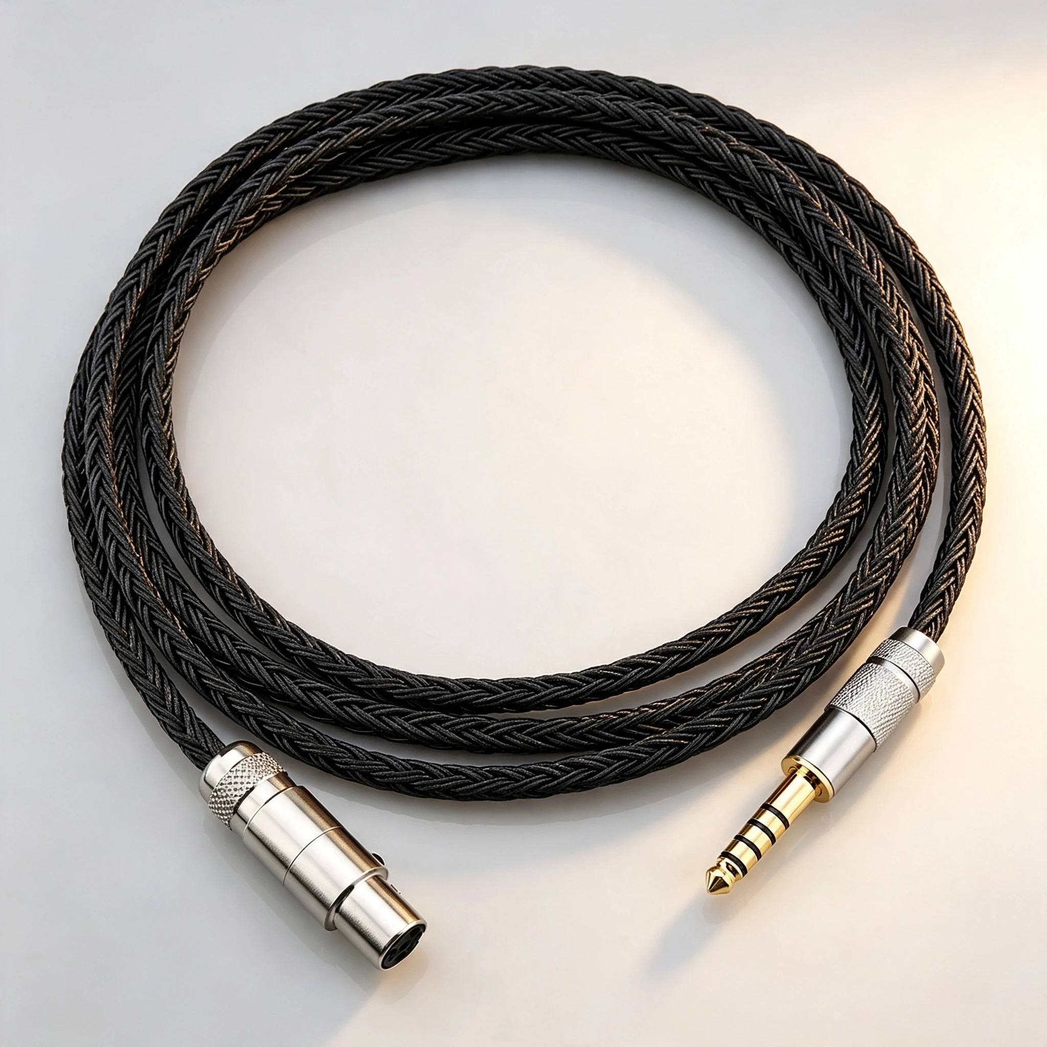 XLR 2.5/3.5/4.4mm to mini XLR 4-Pin Female Headphone Cable For Sennheiser HD490 Pro AKG K712 Beyerdynamic DT700 DT900 Pro X DT17