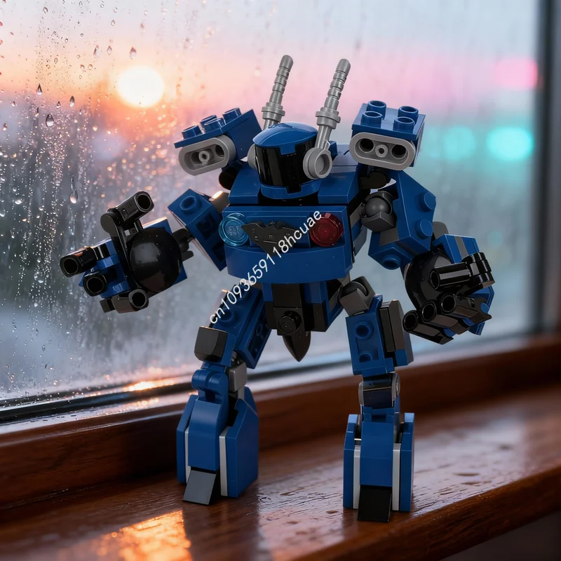 

129 деталей MOC Супертяжелый костюм Бэтмена A K Rookie, модель супергероя DCD, конструктор, игрушка, архитектурный набор, рождественский подарок