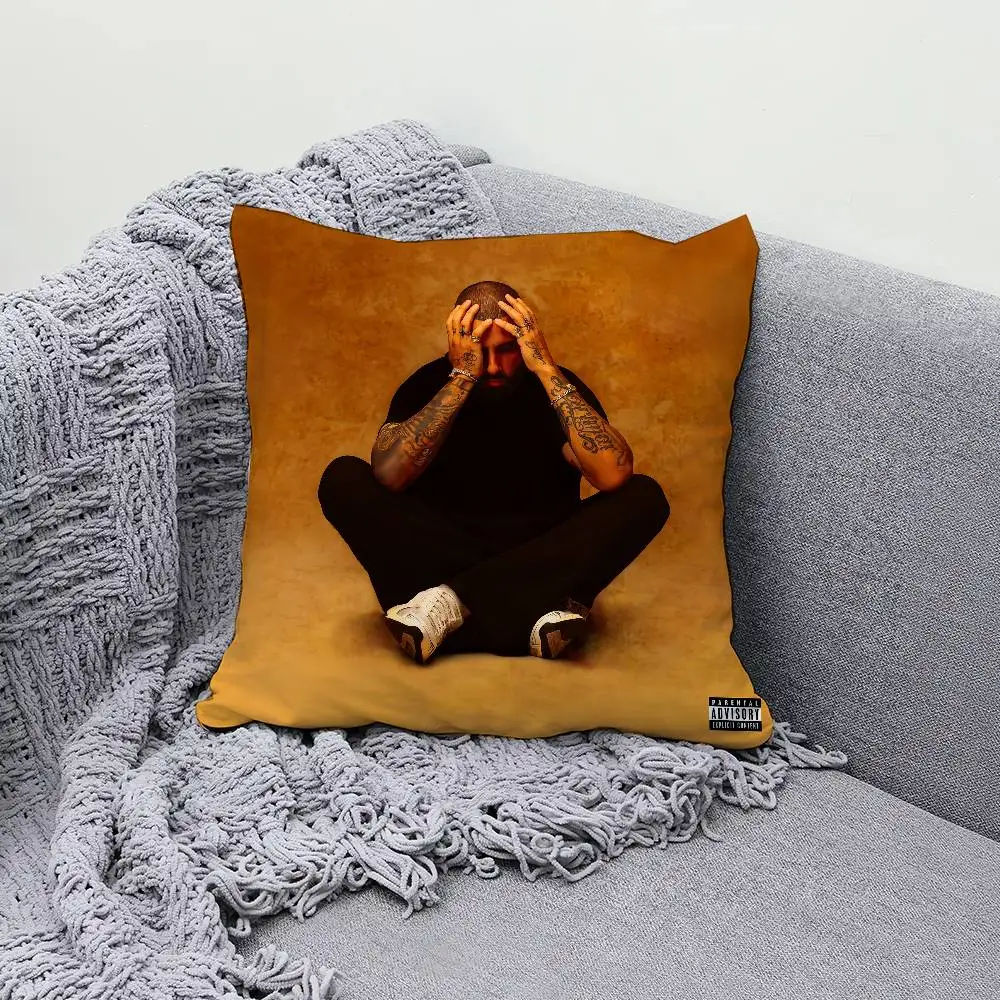 

Singer N-Nicky Jam Bohemio 30x30cm 45x45cm Pillow Case Decor Protective Covers Comfortable soft for Sofa Living Room Home office
