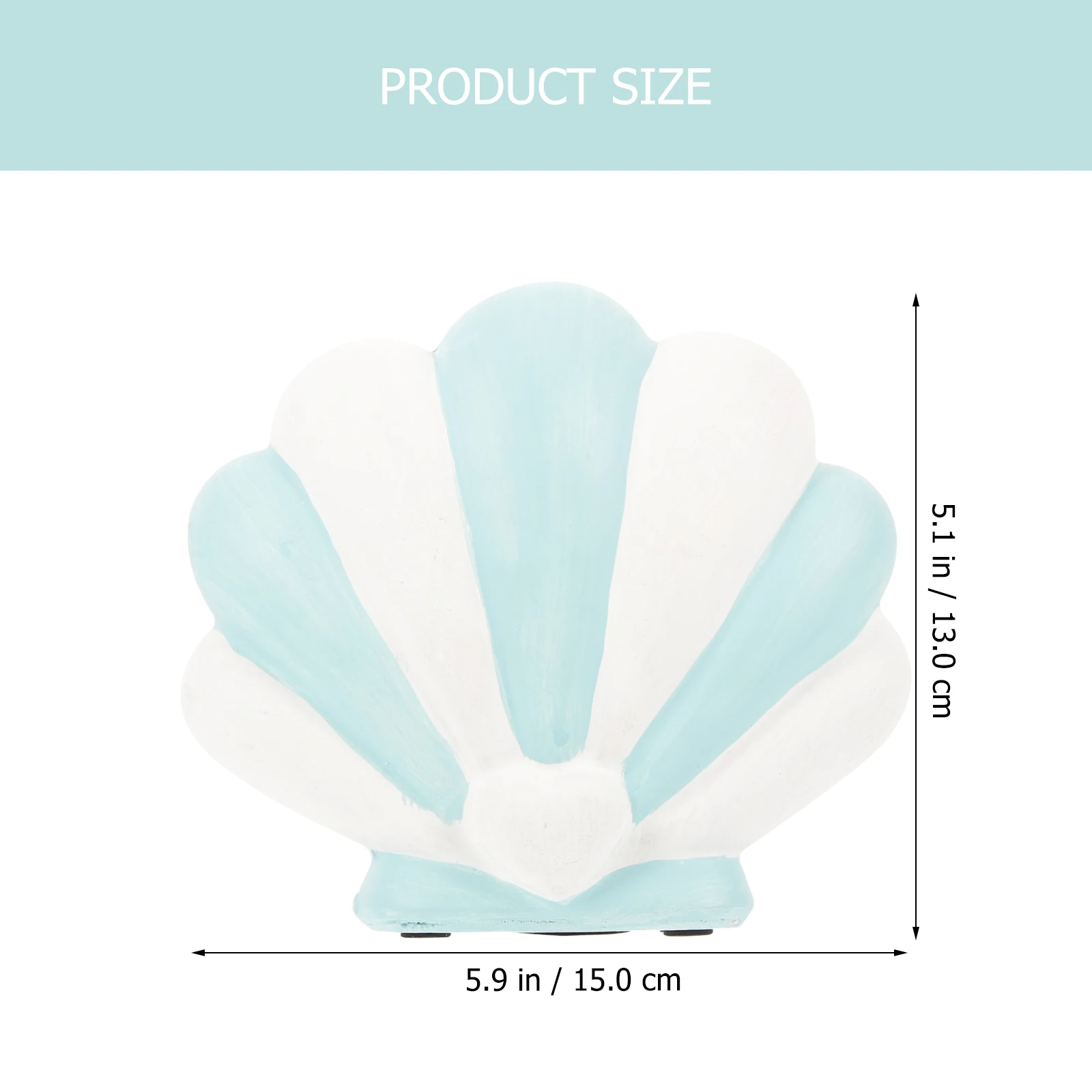 

Shell Piggy Sea Adorable Large Coin Kids Resin Cute Seashell Fashionable Mediterranean Style Lightweight Decorative Coin Bank
