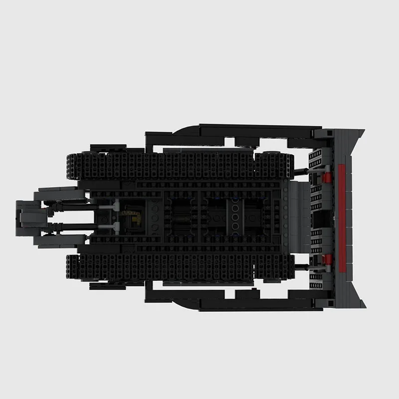 لودر أطفال بالريموت كنترول Moc قوالب بناء وحدات IDF D9R رافعة شوكية نموذج تكنولوجيا كتل عيد الميلاد لتقوم بها بنفسك لعبة هدايا البناء #6