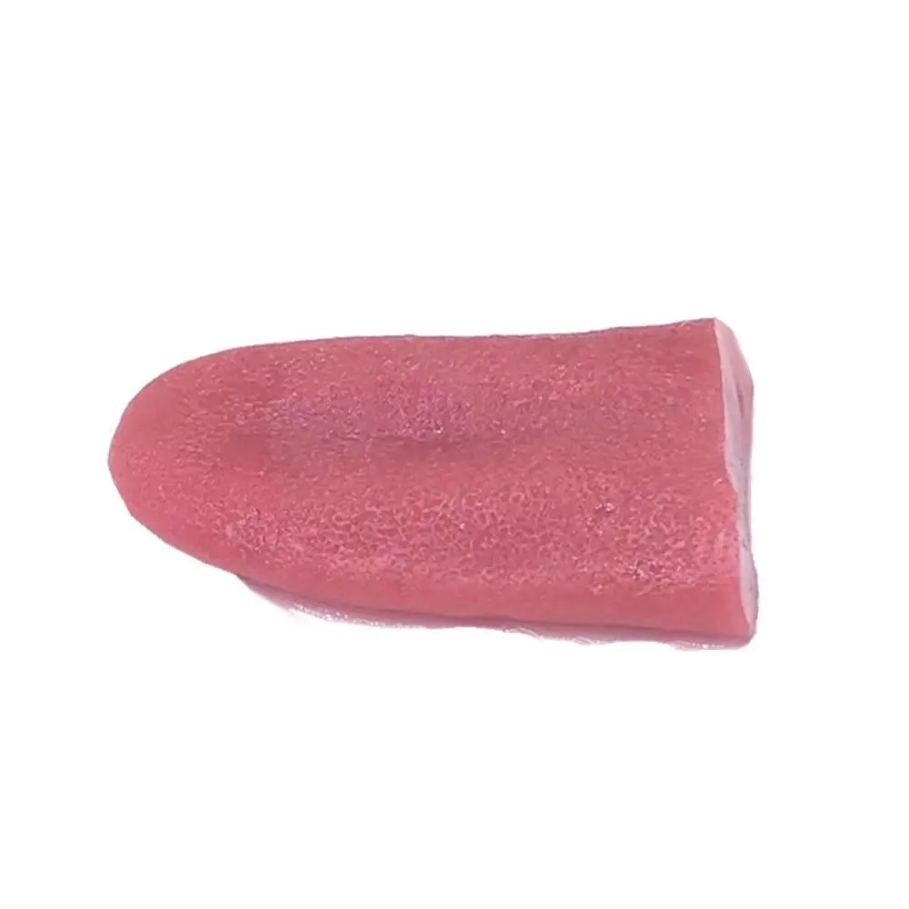 3 pçs abril horrível língua brinquedo realista inofensivo extensível língua assustada simulação língua falsa performances