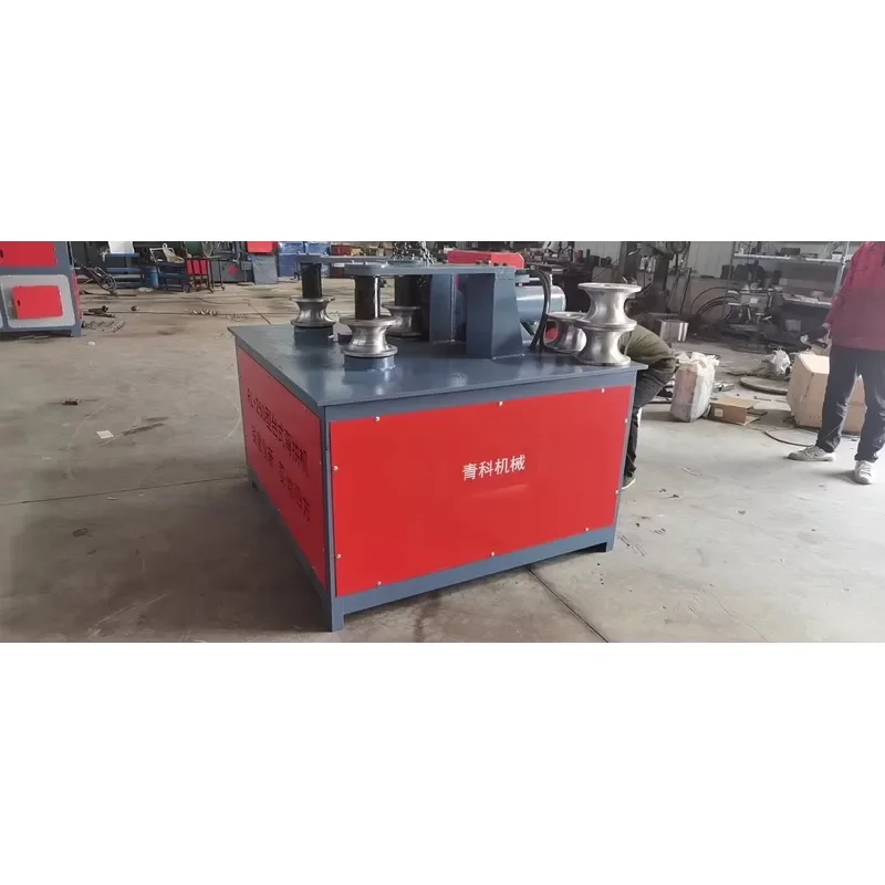 CE Certification Hydraulic 3 Roll Profile Bending Machine Steel Section Roll Bender for Angle Steel Flat Bar Tunnel