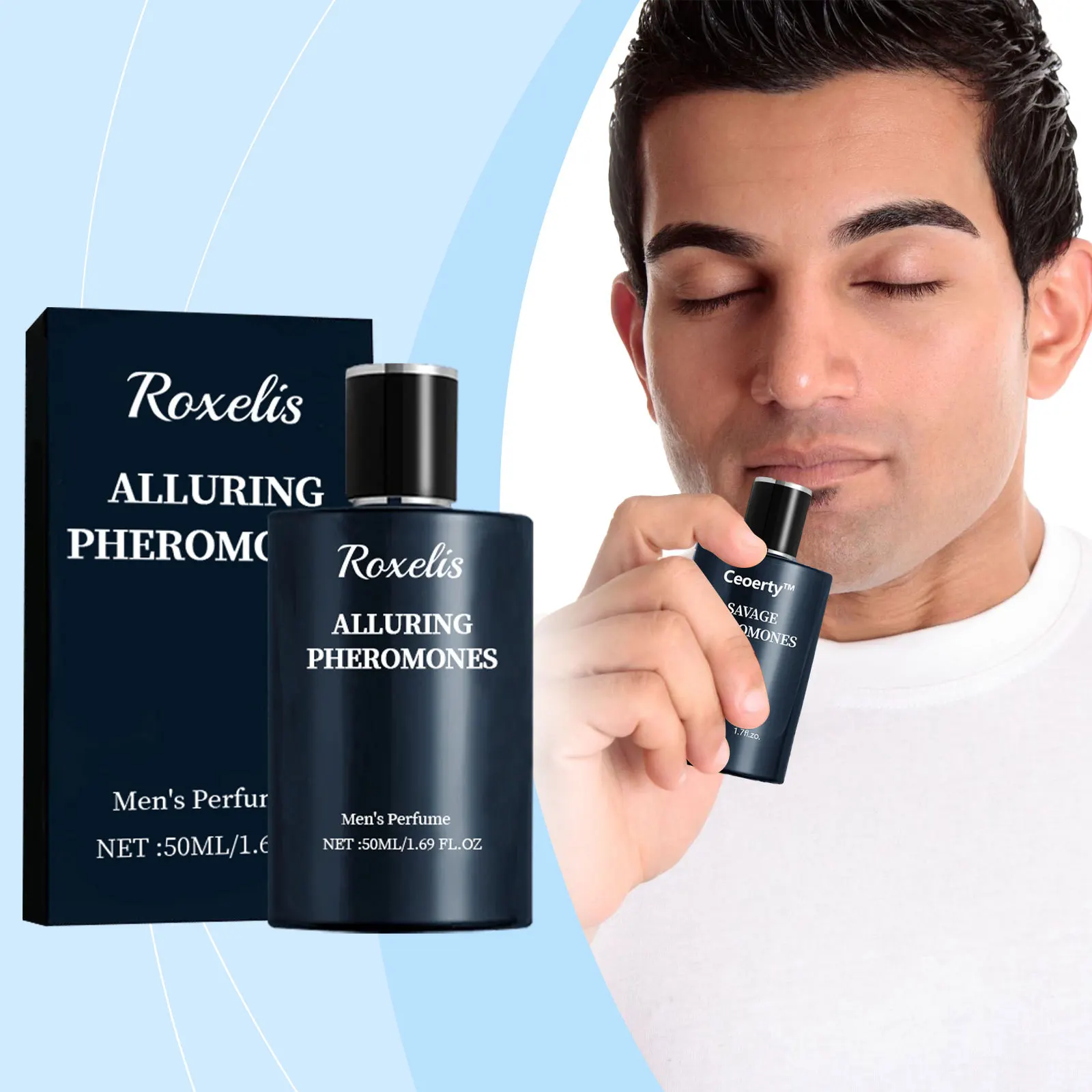 Personalisiertes Herrenparfüm Bergamotte Duftend und langanhaltende Freigabe von Herren-Charm-Paar-Dating-Atmosphäre-Parfüm-Deodorants