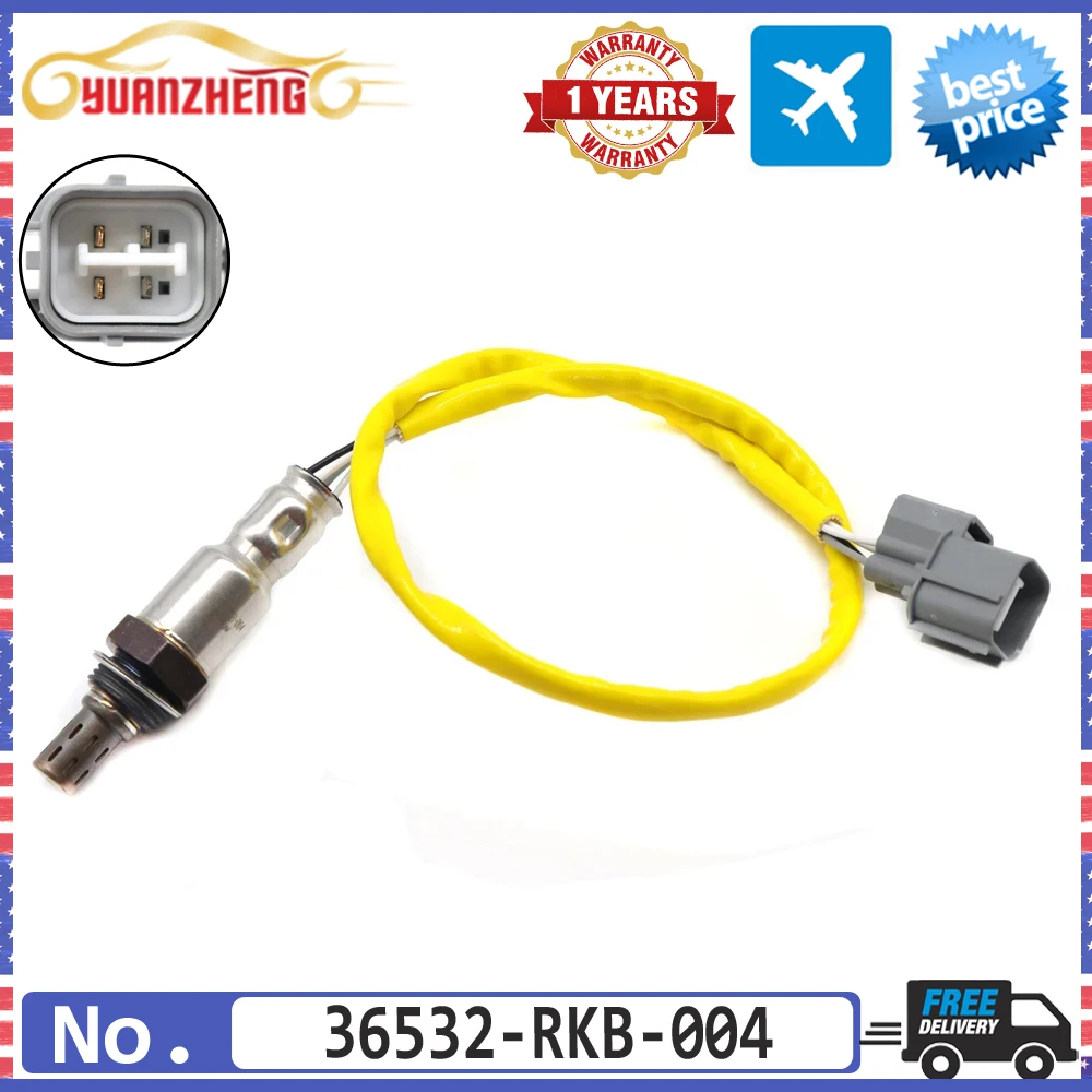 NEW Downstream Rear Air Fuel Ratio Lambda O2 Oxygen Sensor 36532-RKB-004 for Honda Accord Ridgeline Odyssey Civic Pilot V6 03-10