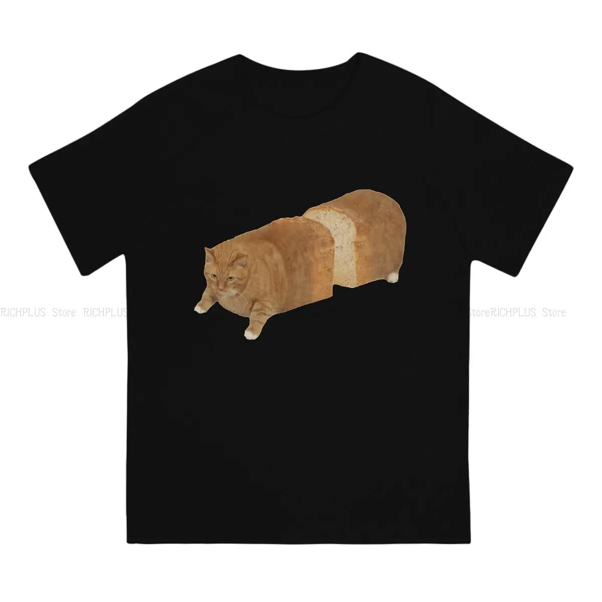 Cat Arts Retro TShirt Loaf Basic Polyester T Shirt Oversized Men Tee Shirt Printing Trendy