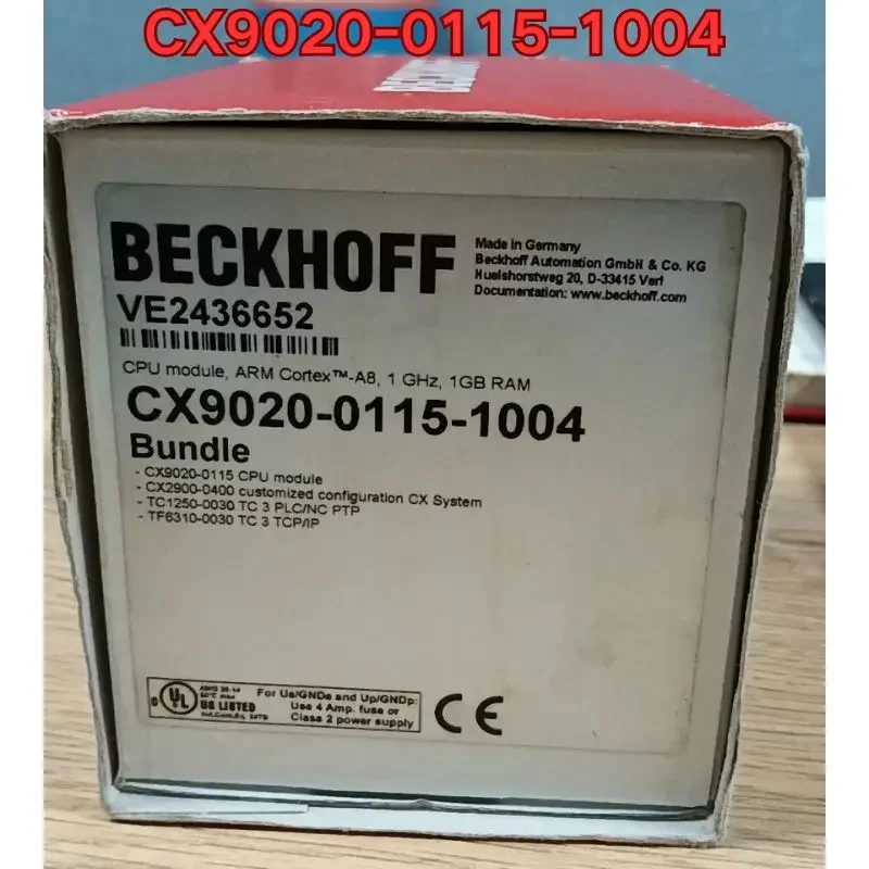 

New Beckhoff module CX9020-0115-1004