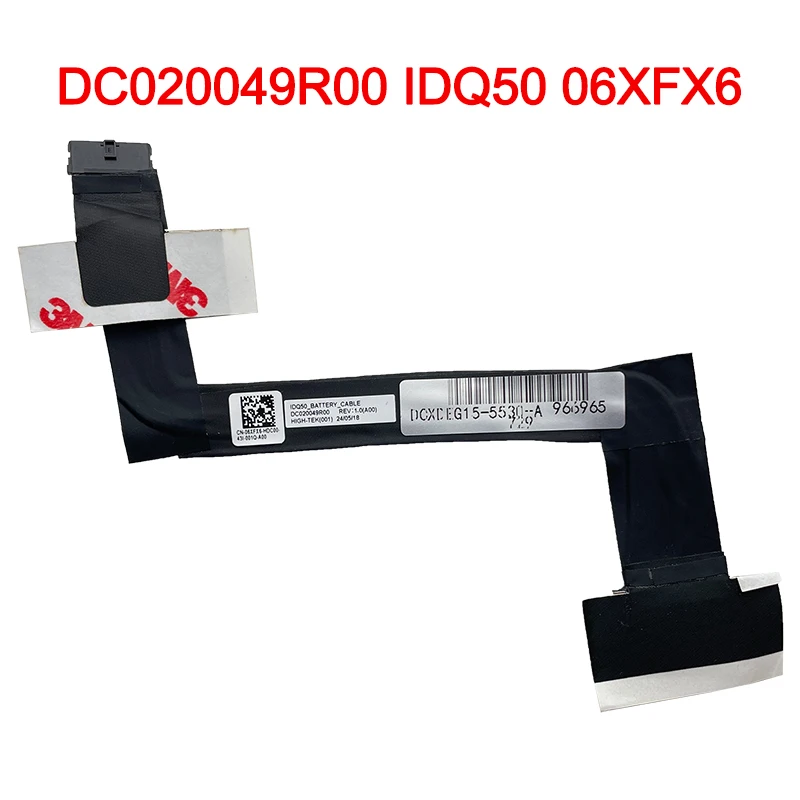 

NEW Laptop for Dell G15 5530 5531 5535 5540 5545 G16 7630 7635 2023 battery connector cable DC020049R00 IDQ50 06XFX6 6XFX6
