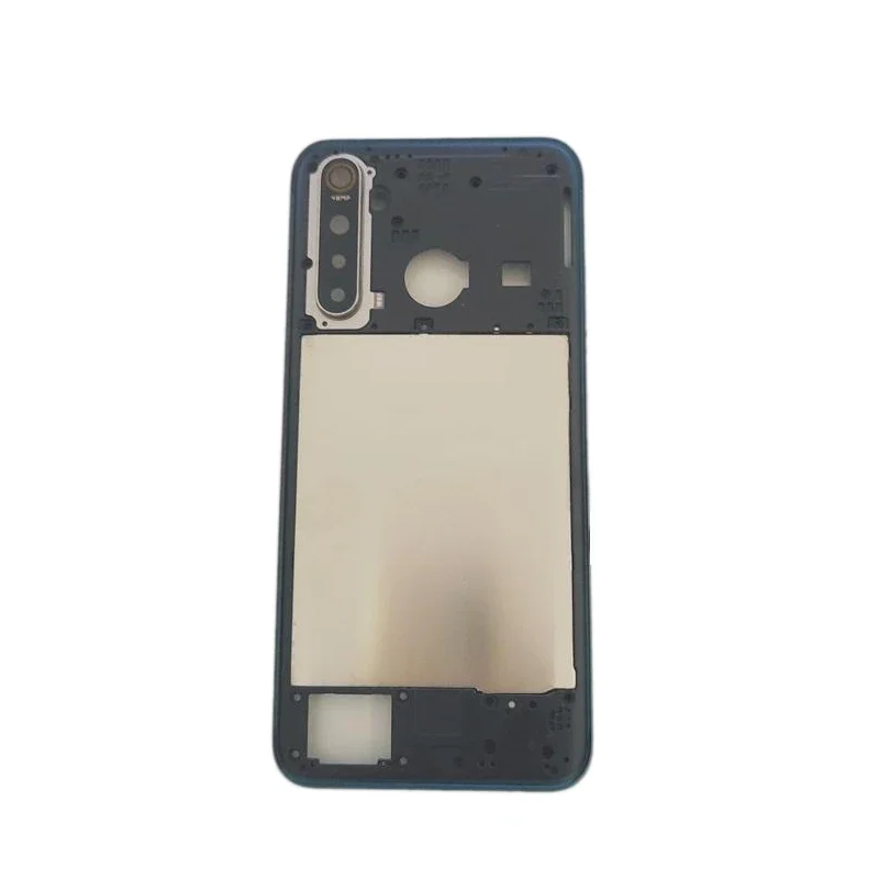 Housing For OPPO Realme 5 Pro RMX1971 RMX1973 Back Battery Cover Rear Door Case with Middle Frame Camera lens