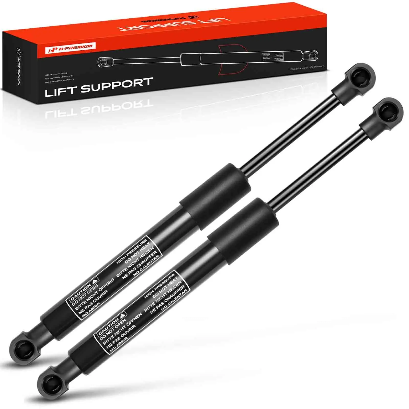 A-Premium 2Pcs Front Hood or Trunk Lift Supports Shocks Struts for Porsche Boxster 2004-2012 Cayman 2010-2012 911 2004-2011