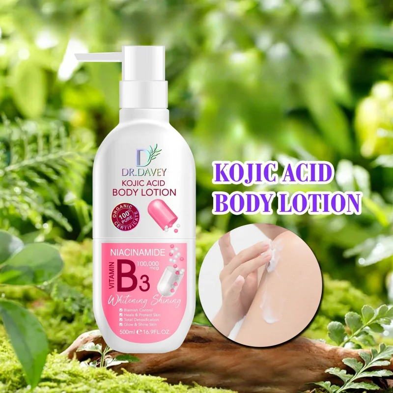 DR.DAVEY Kojic Acid Body Lotion 500mlLarge-capacity with lasting