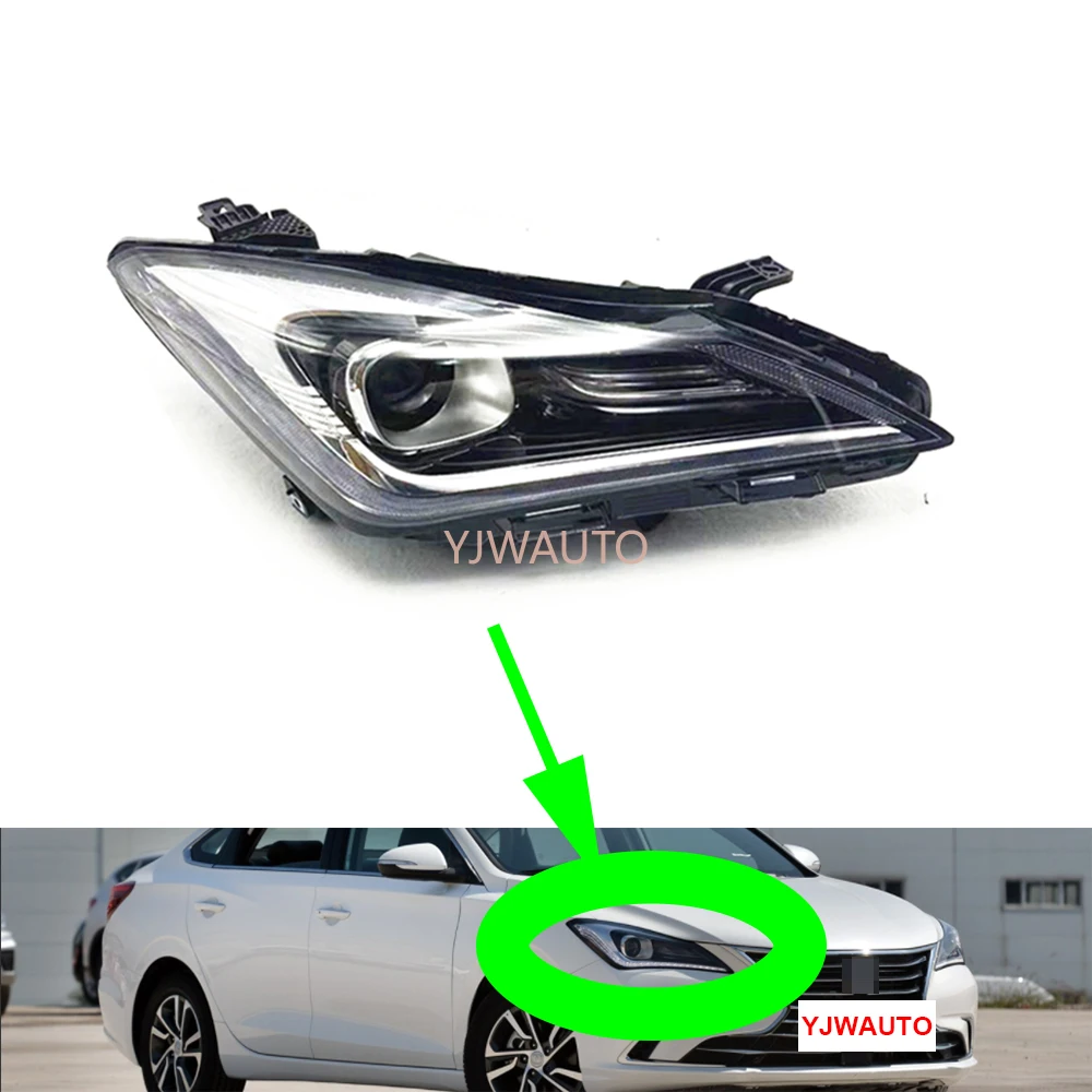 For ChangAn Eado 2018~2019 Headlight Assembly Car Headlamp Replacement Whole Car Light Auto Assembly