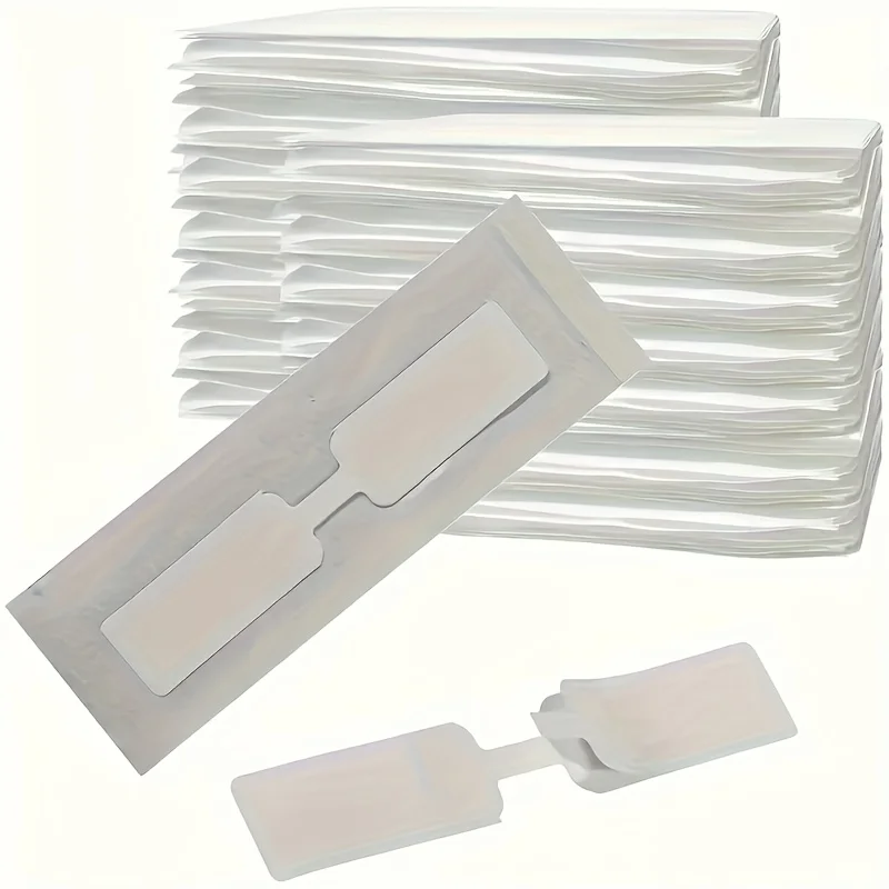 

100pcs Butterfly Closure Bandage Strips - Adhesive Strip Stitch Bandages for Closing Skin Wounds with Non-Stick Pad