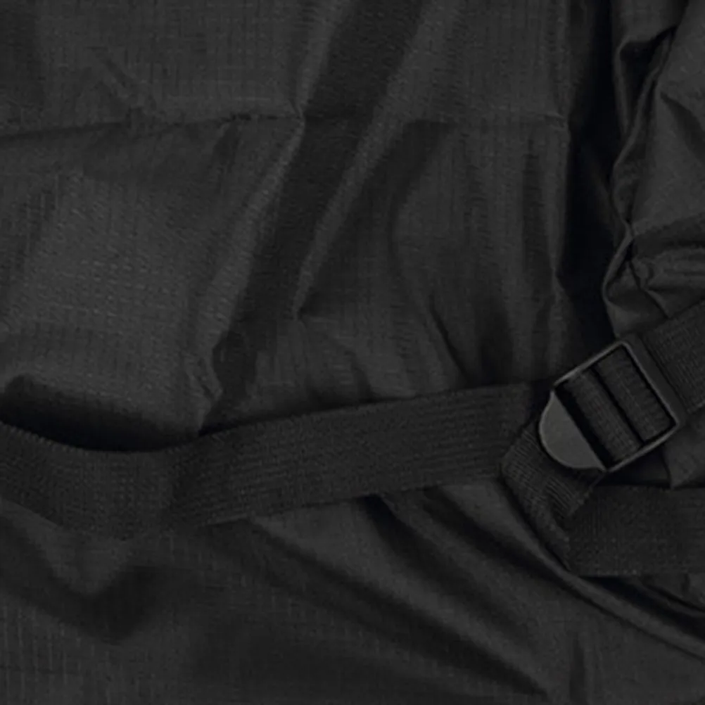 Black Sleeping Compression Sack Bag Large Capacity Waterproof Foldable Easy Storage Compression Belt Secure Closure Reinforced