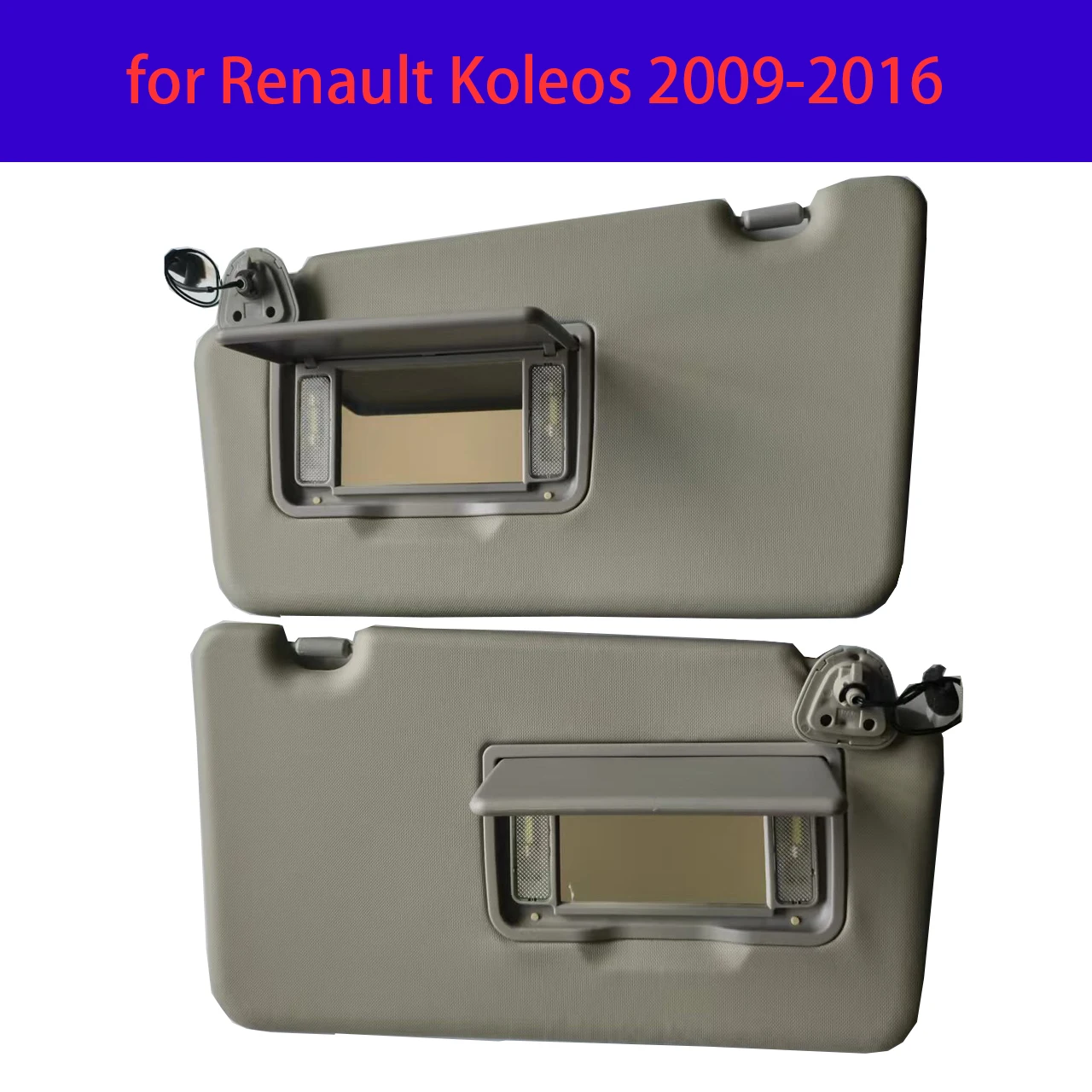 

96401-JY65A for Renault Koleos 2009-2016 Car sunshade, makeup mirror, blackout panel, dual lighting lamp