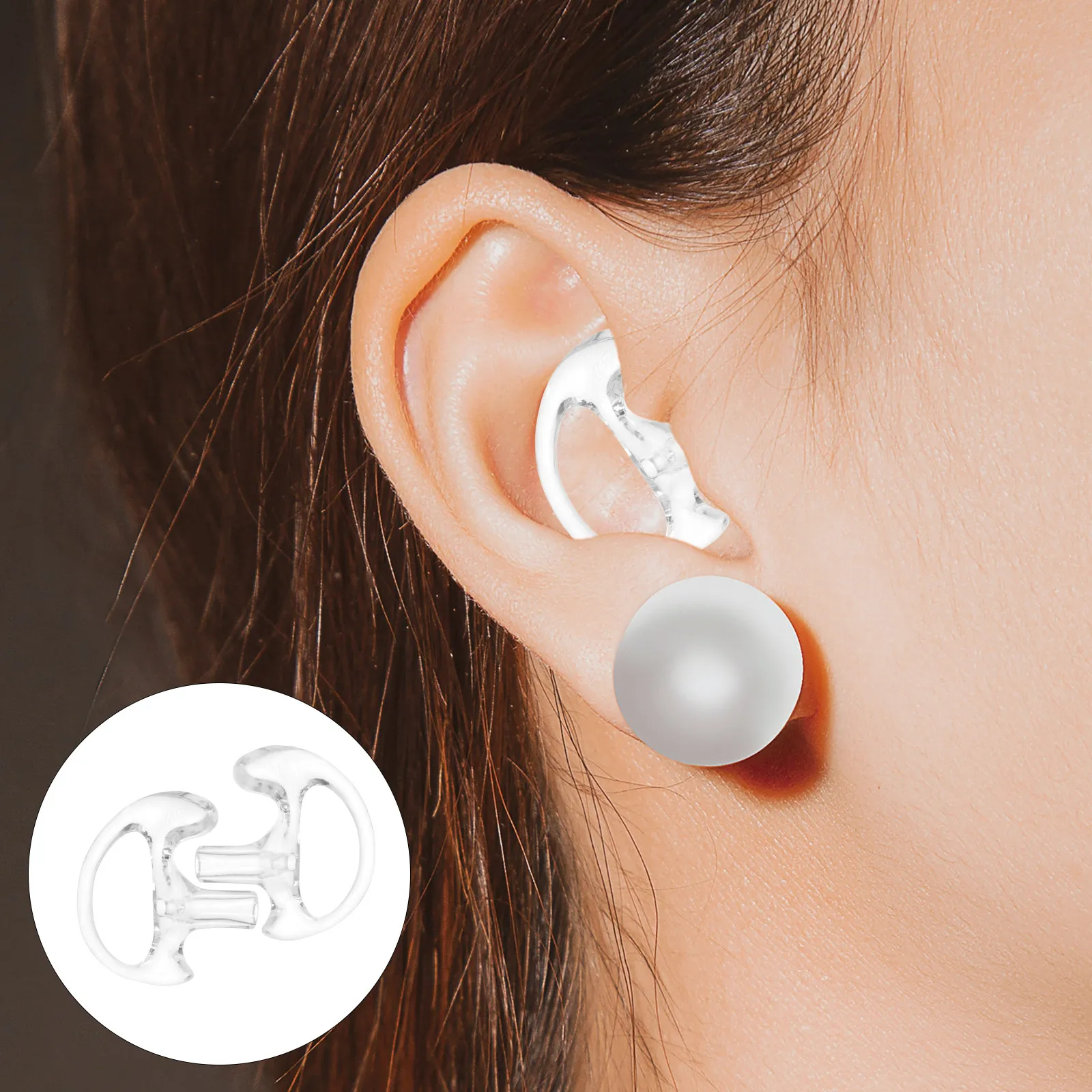 

5Pairs Interphone Silicone Earpiece Insert Soft Earbuds Compatible with Walkie Radio Communication Accessories