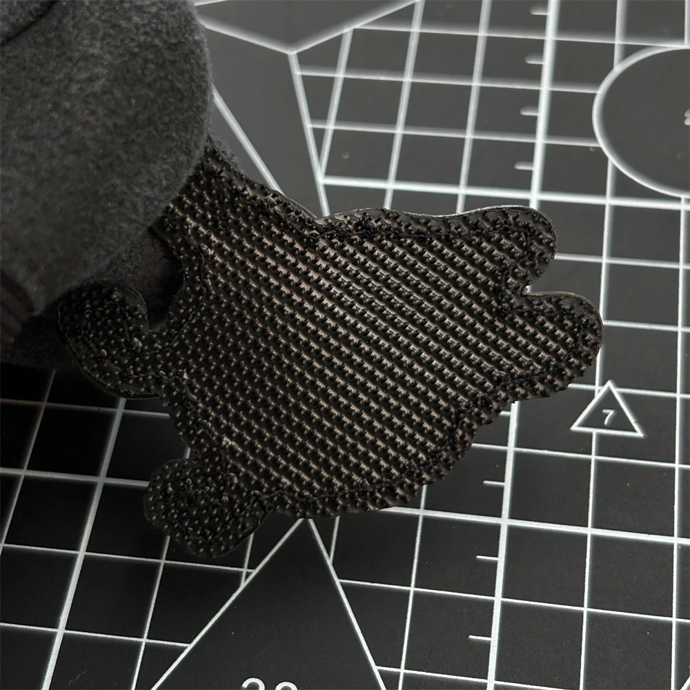 رقعة لاصقة من مادة PVC الصراخة من المطاط الناعم، تأثير متوهج في الظلام، شارة معنويات تكتيكية بخطاف وحلقة - رقعة - متعددة الألوان، مثالية لربطات الظهر والملابس #6