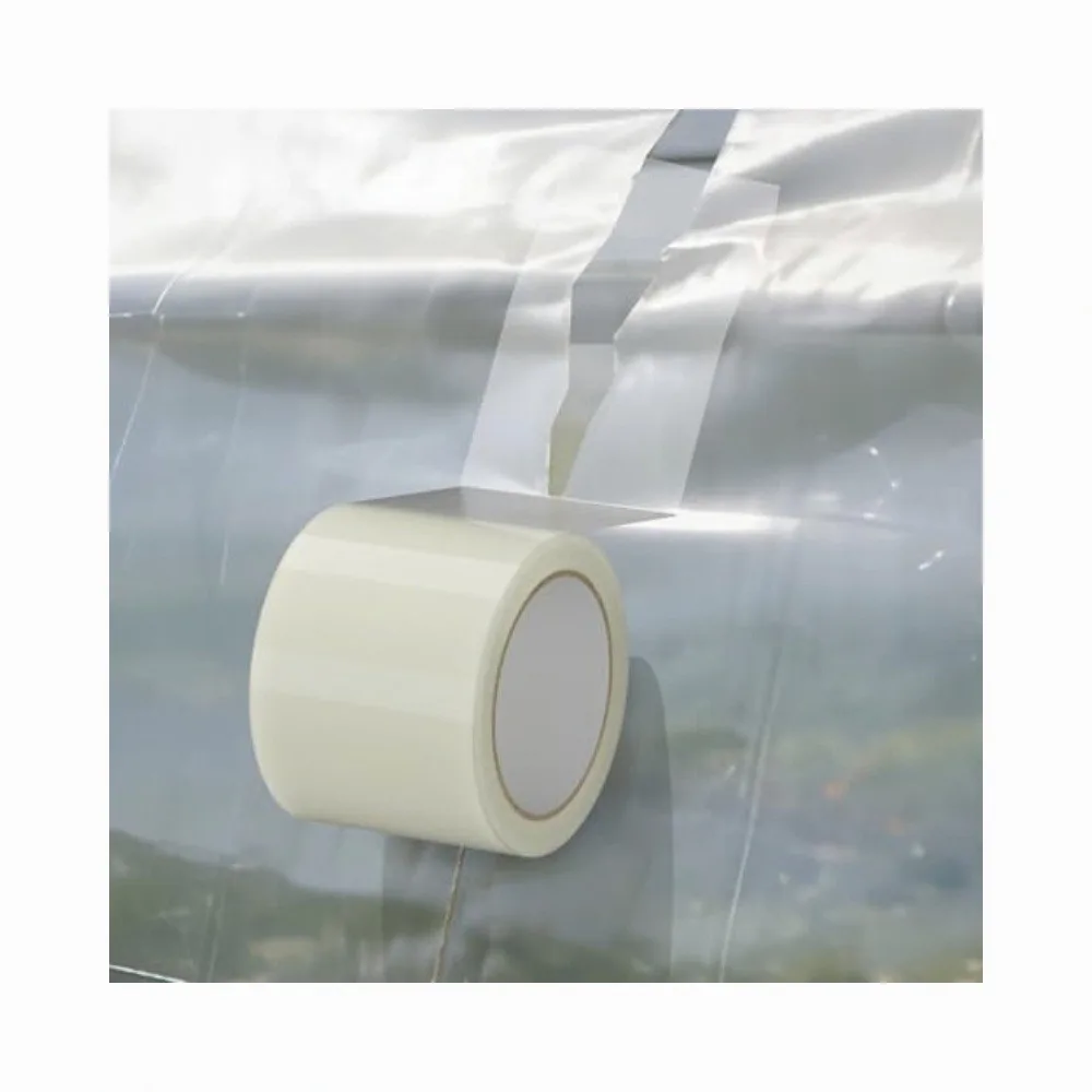 Greenhouse Repair Tape Clear Heavy Duty Waterproof UV Resistant Polyethylene Tape 5.5 Mil for Greenhouse Plastic Film