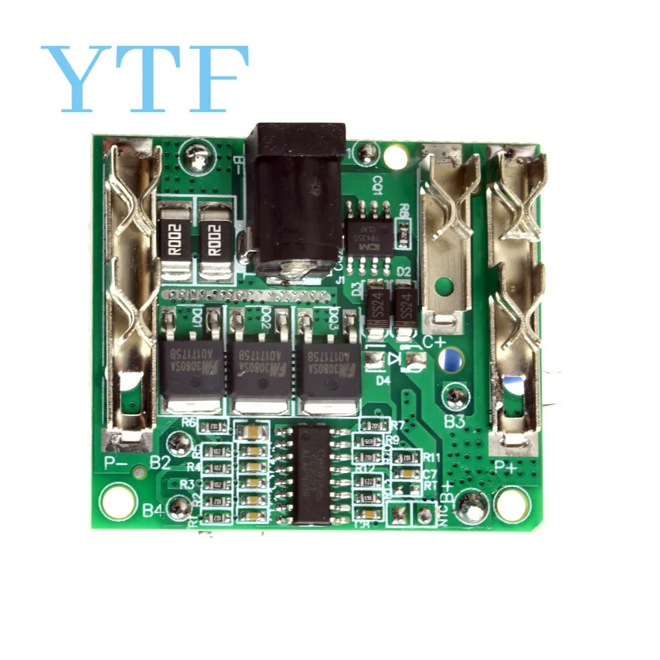 Battery Charging Protection Board 5S BMS 18V 21V 20A Li-Ion Lithium Battery Pack Protection Circuit Board Module 