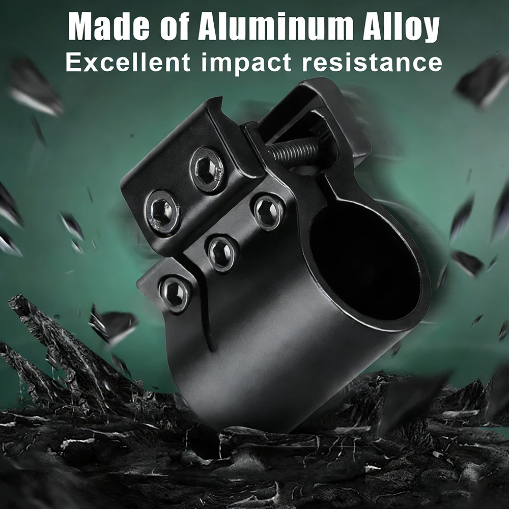 Abrazadera linterna táctica para riel Picatinny 11mm y 20mm - imagen 2