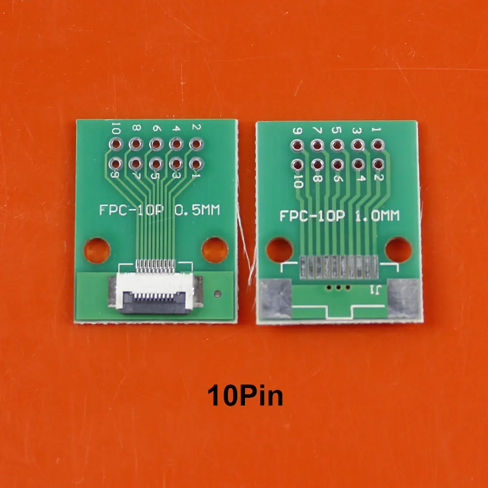 JCD 1PC FPC Flexible Cable Adapter Board 0.5mm to 2.54mm Connector 4/6/8/10/12/14/15/16/18/20/22/30/34/36/40/42/45/50/60/80Pin