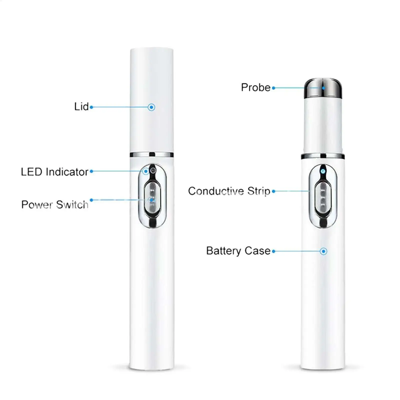 ปากกาแก้ปัญหาสิว สำหรับกำจัดไฝ กระ จุดด่างดำ หูด ตุ่ม ปากกาดูดสิว กำจัดไฝ อุปกรณ์ดูแลความงาม