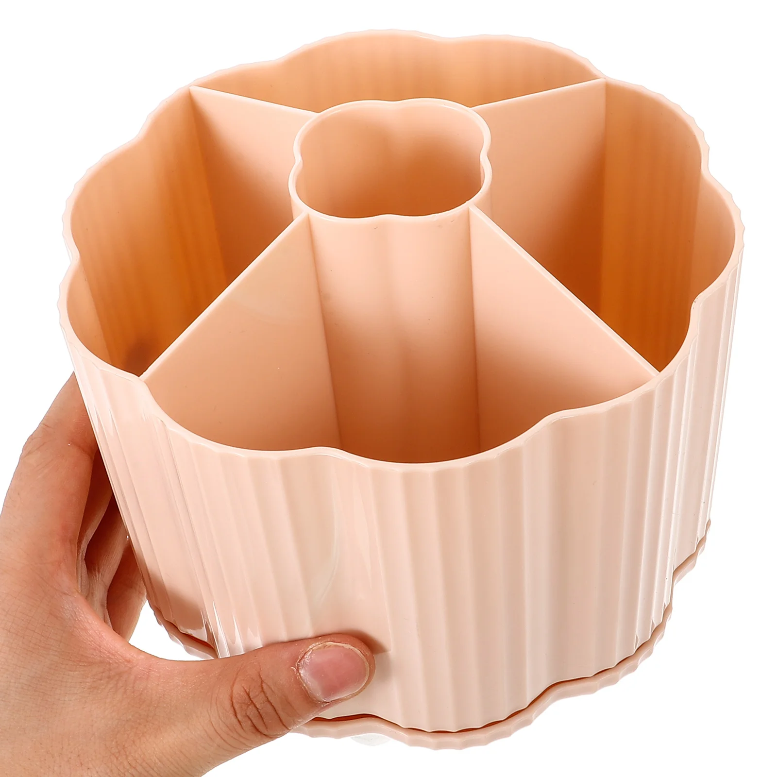 

360 Degree Rotating Makeup Brush Holder Organizer Vanity Storage Pen Holder Brush Cup For Pens Makeup Brushes