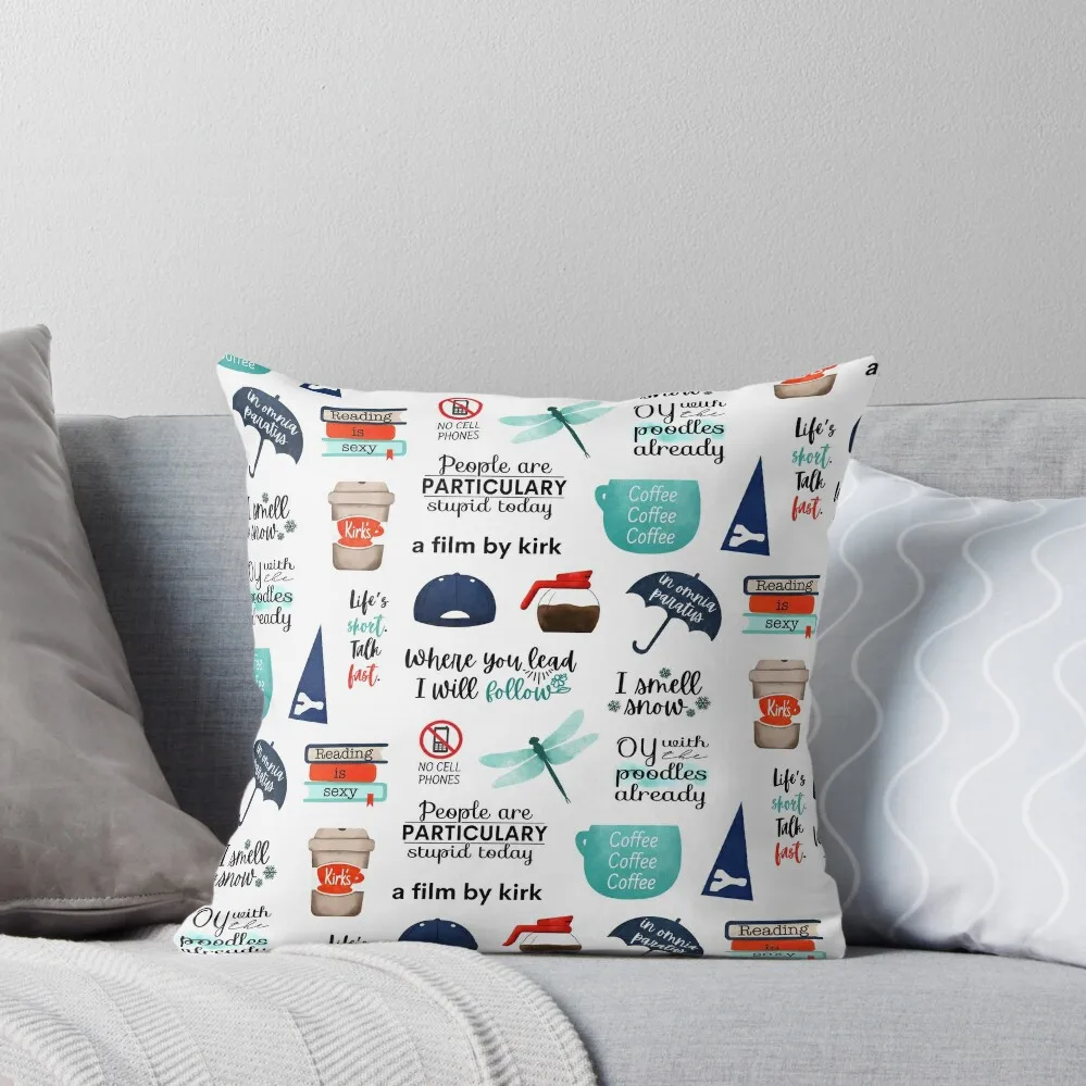 

Bigger Sticker pack: I smell snow, In omnia paratus, a film by kirk Throw Pillow Couch Pillows Christmas Pillow Cases pillow