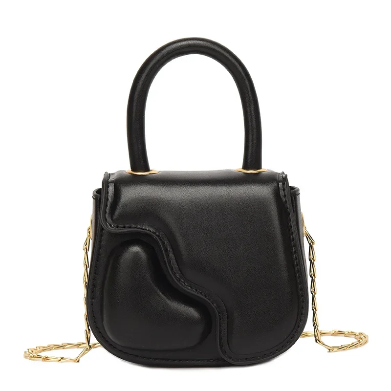 Children Messenger Bag Fashionable Handbag Chain Square Bags Retro Love Accessory Bag Mother Kids Bags for Girl Purse for Women
