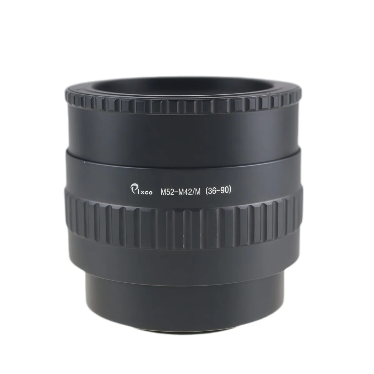 ADPLO Macro Extension Tube M52-M42 /M52 Lens to M42 Camera Adjustable Focusing Helicoid Ring Adapter 36 -90mm
