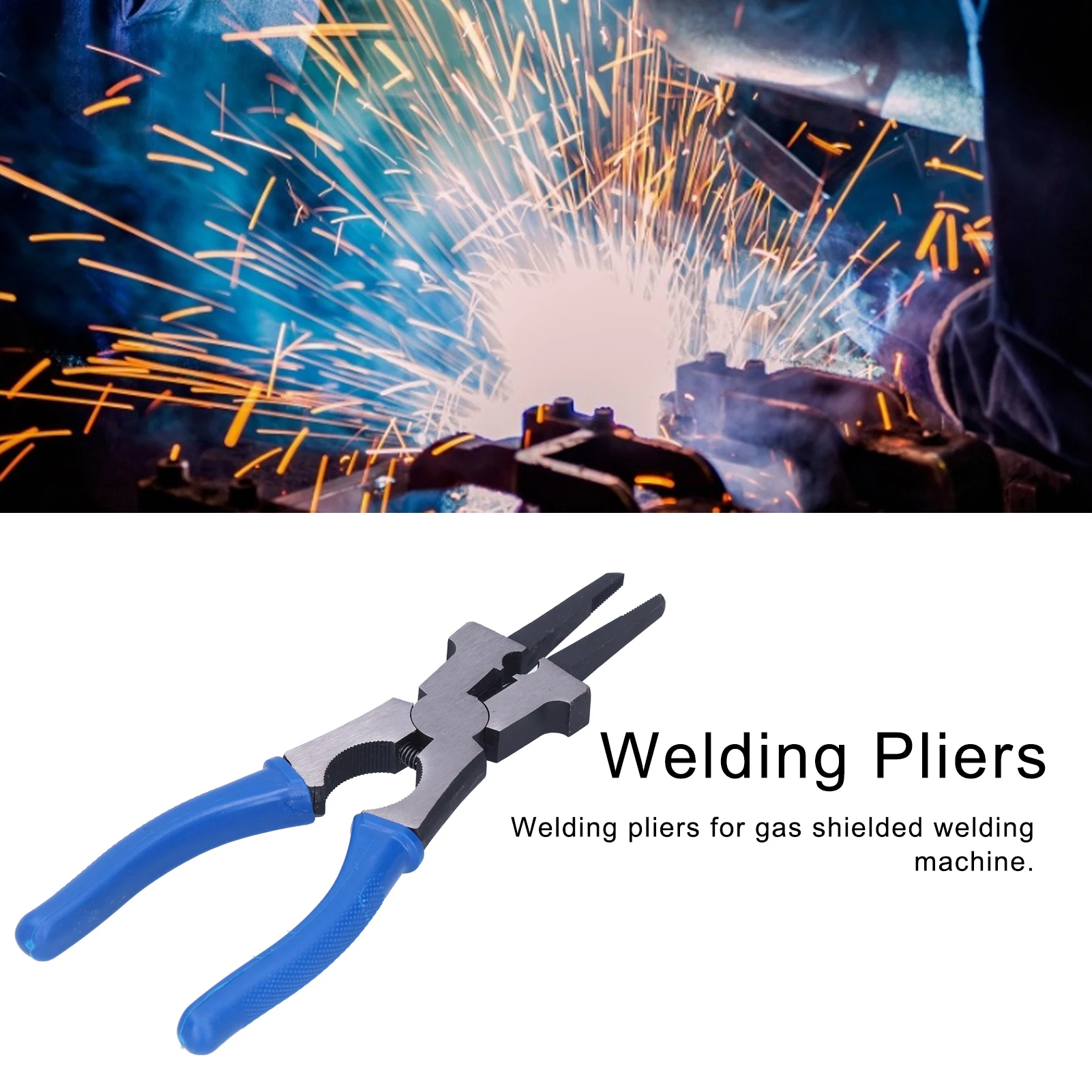 8 Inch Multi-Function Welding Pliers Special Shape Welding Clamp Tool for Welding Accessories